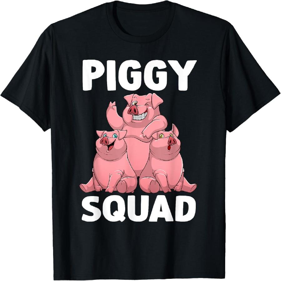 Funny Pig Lover Art For Men Women Kids Piggy Squad Swine Pig T-Shirt XXXXXL чорний
Funny Pig Lover Art For Men Women Kids Piggy Squad Swine Pig T-Shirt XXXXXL чорний