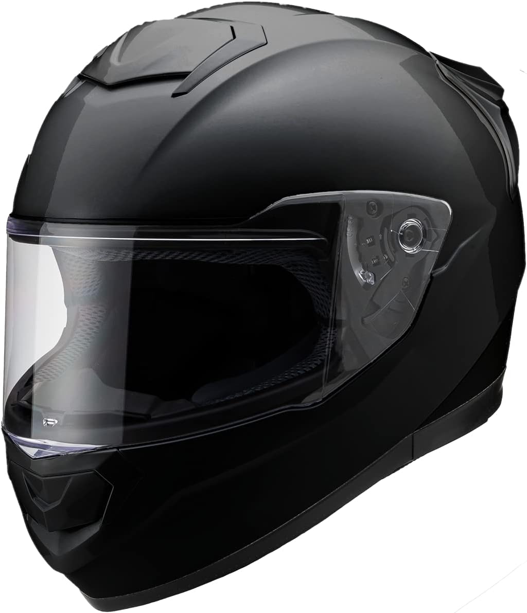 Yamashiro Yamashiro Helmet Motorcycle Full Face Helmet Matte Black L Size Compatible with All Displacements Inner Removable Asian Fit YH-002 (59~60cm)
Yamashiro Yamashiro Helmet Motorcycle Full Face Helmet Matte Black L Size Compatible with All Displacements Inner Removable Asian Fit YH-002 (59~60cm)