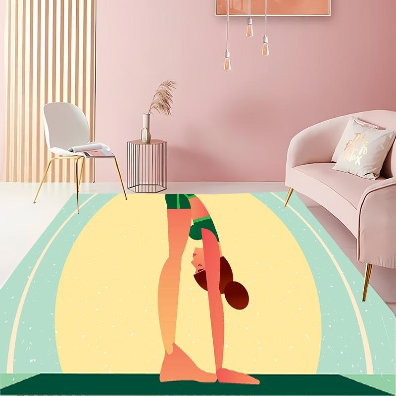 Девушка-йог в зеленом ковре для гостиной, детской спальни, под диван, придверный коврик, коврик для кухни, противоскользящий декор, ковер HD 40x60cm (16x24in)
Девушка-йог в зеленом ковре для гостиной, детской спальни, под диван, придверный коврик, коврик для кухни, противоскользящий декор, ковер HD 40x60cm (16x24in)