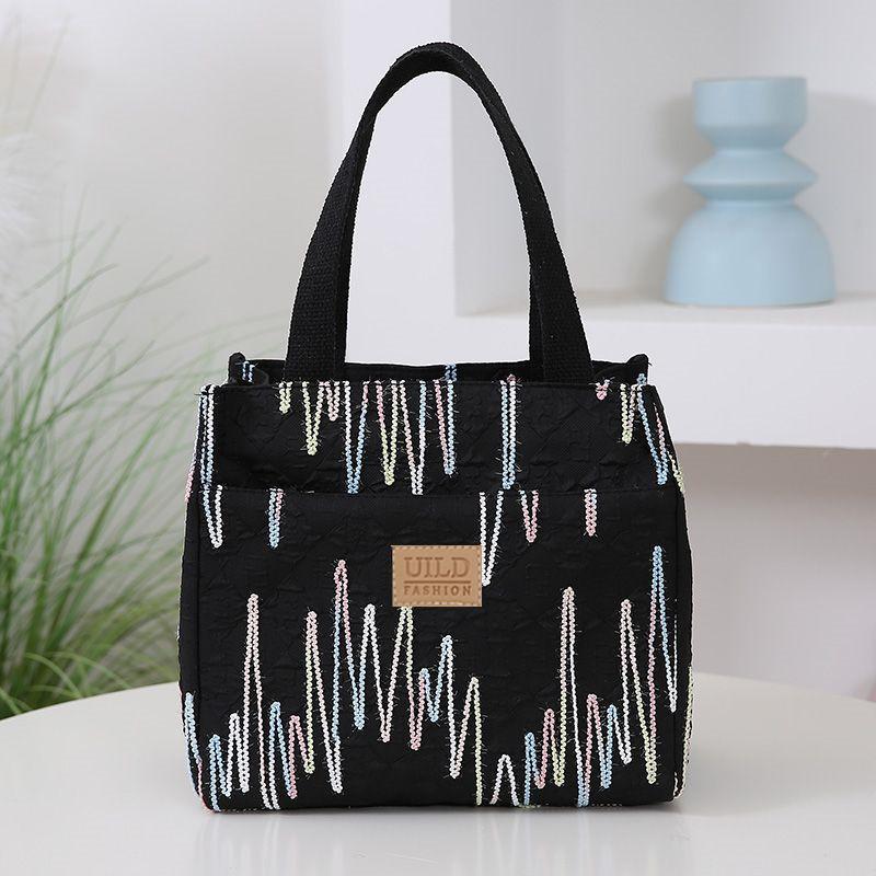 Fashion embroidery thread commuter handbag large capacity simple women tote bag foreign style casual personality shoulder armpit bag чорний
Fashion embroidery thread commuter handbag large capacity simple women tote bag foreign style casual personality shoulder armpit bag чорний