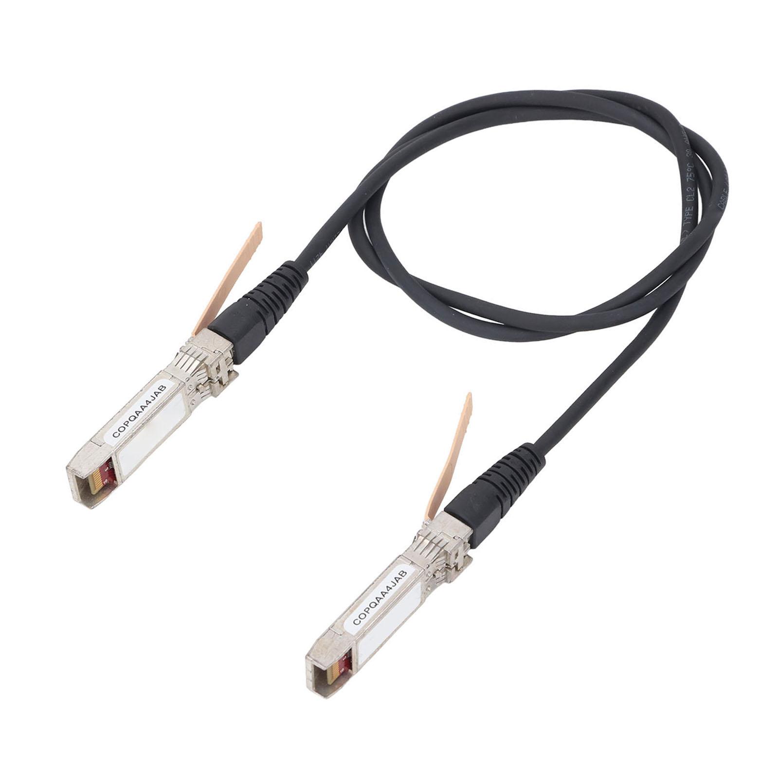 1m 3.28ft SFP+ Cable 10Gbps High Speed 10GBASE‑CU Passive Direct Attach Copper Twinax Cable for
1m 3.28ft SFP+ Cable 10Gbps High Speed 10GBASE‑CU Passive Direct Attach Copper Twinax Cable for