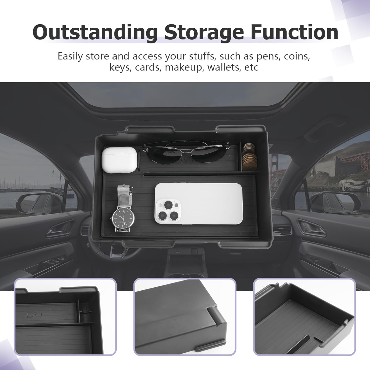 LUWU Center Console Organizer Compatible with 2024 Honda Prologue EV & 2024 Acura ZDX Armrest Storage Box Armrest Console Organizer Insert Tray ABS Prologue Armrest Storage
LUWU Center Console Organizer Compatible with 2024 Honda Prologue EV & 2024 Acura ZDX Armrest Storage Box Armrest Console Organizer Insert Tray ABS Prologue Armrest Storage