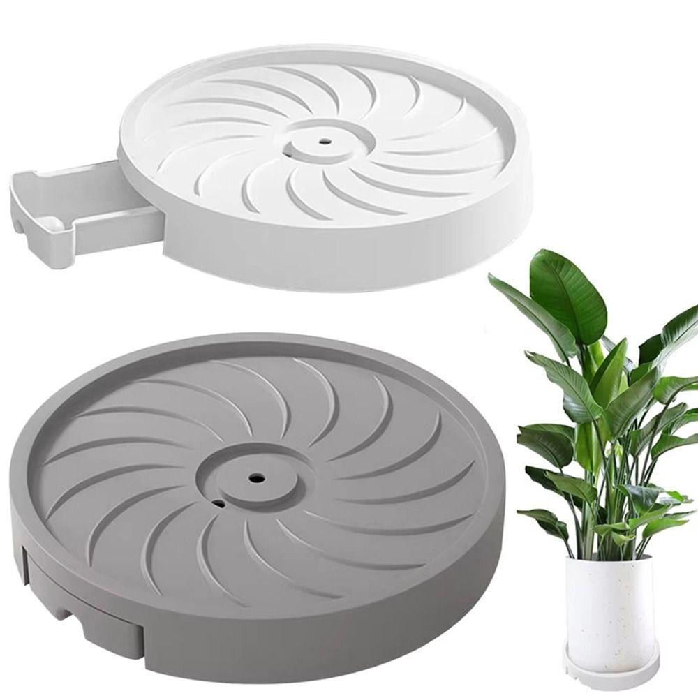 Round Rolling Flower Pot Tray High Load Bearing Portable Plant Stand Garden Supplies White 25cm
Round Rolling Flower Pot Tray High Load Bearing Portable Plant Stand Garden Supplies White 25cm