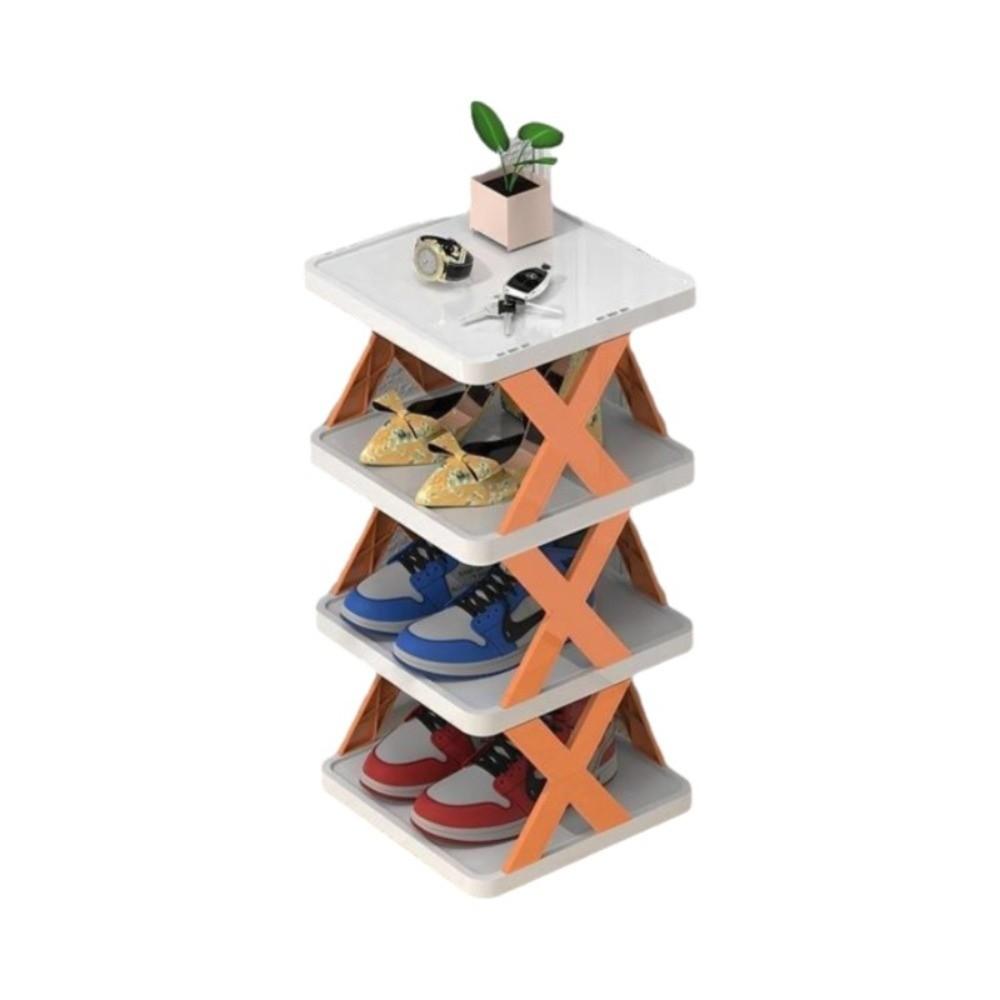Пластиковый органайзер для хранения обуви X-образный цветной шкаф для обуви многослойная простая полка для обуви дома Orange-4 Layer
Пластиковый органайзер для хранения обуви X-образный цветной шкаф для обуви многослойная простая полка для обуви дома Orange-4 Layer