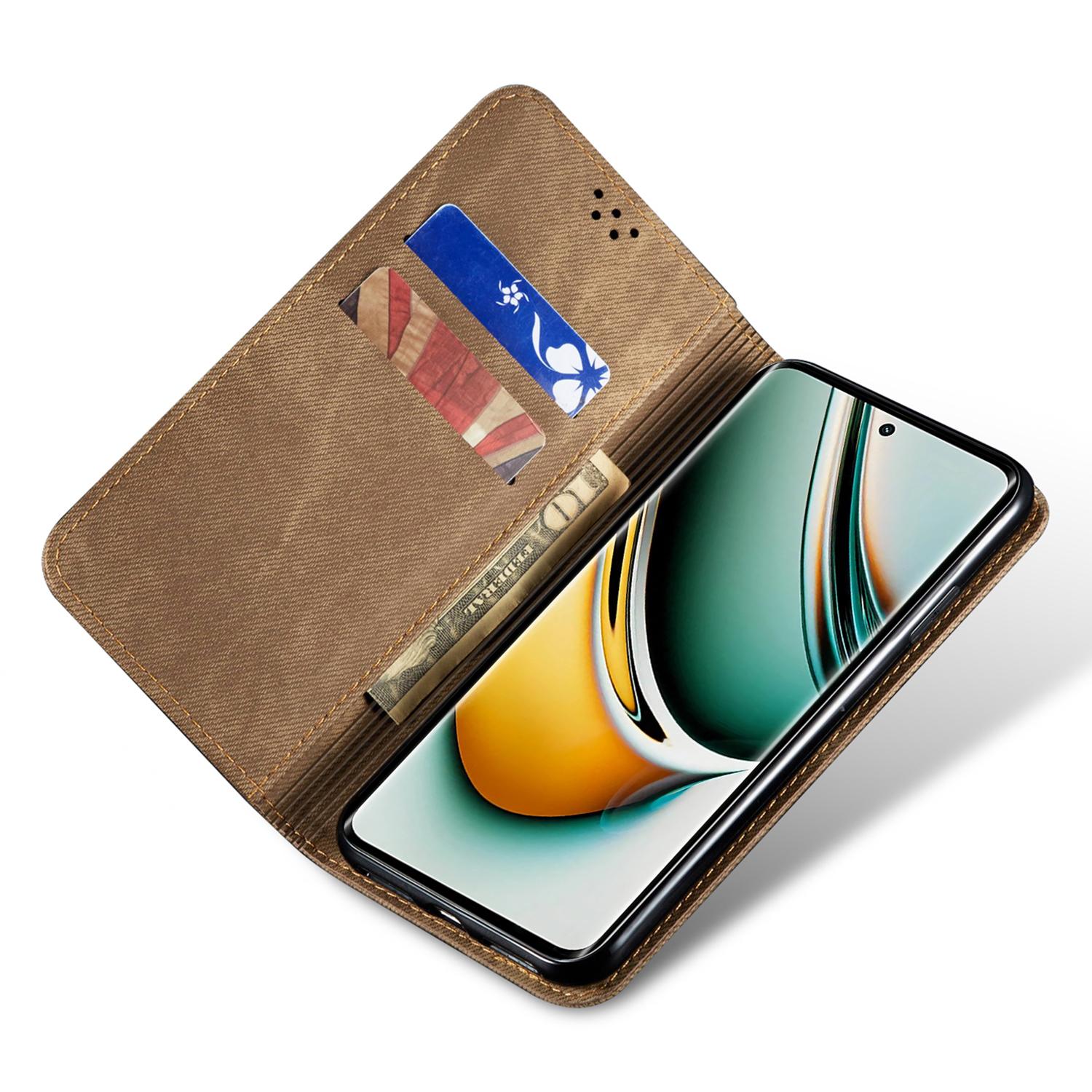 For Realme 11 Pro 5G/11 Pro+ 5G Jeans Cloth Texture Flip Wallet Case PU Leather Protective Stand Phone Cover Black
For Realme 11 Pro 5G/11 Pro+ 5G Jeans Cloth Texture Flip Wallet Case PU Leather Protective Stand Phone Cover Black