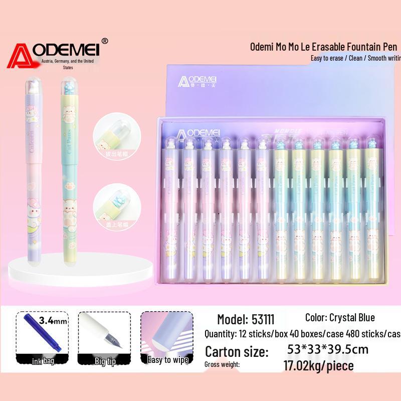12-Piece Calligraphy Practice Set: Replaceable Cartridge & Heat-Sensitive, Erasable Pens for Student Posture Correction 12-piece Box
12-Piece Calligraphy Practice Set: Replaceable Cartridge & Heat-Sensitive, Erasable Pens for Student Posture Correction 12-piece Box