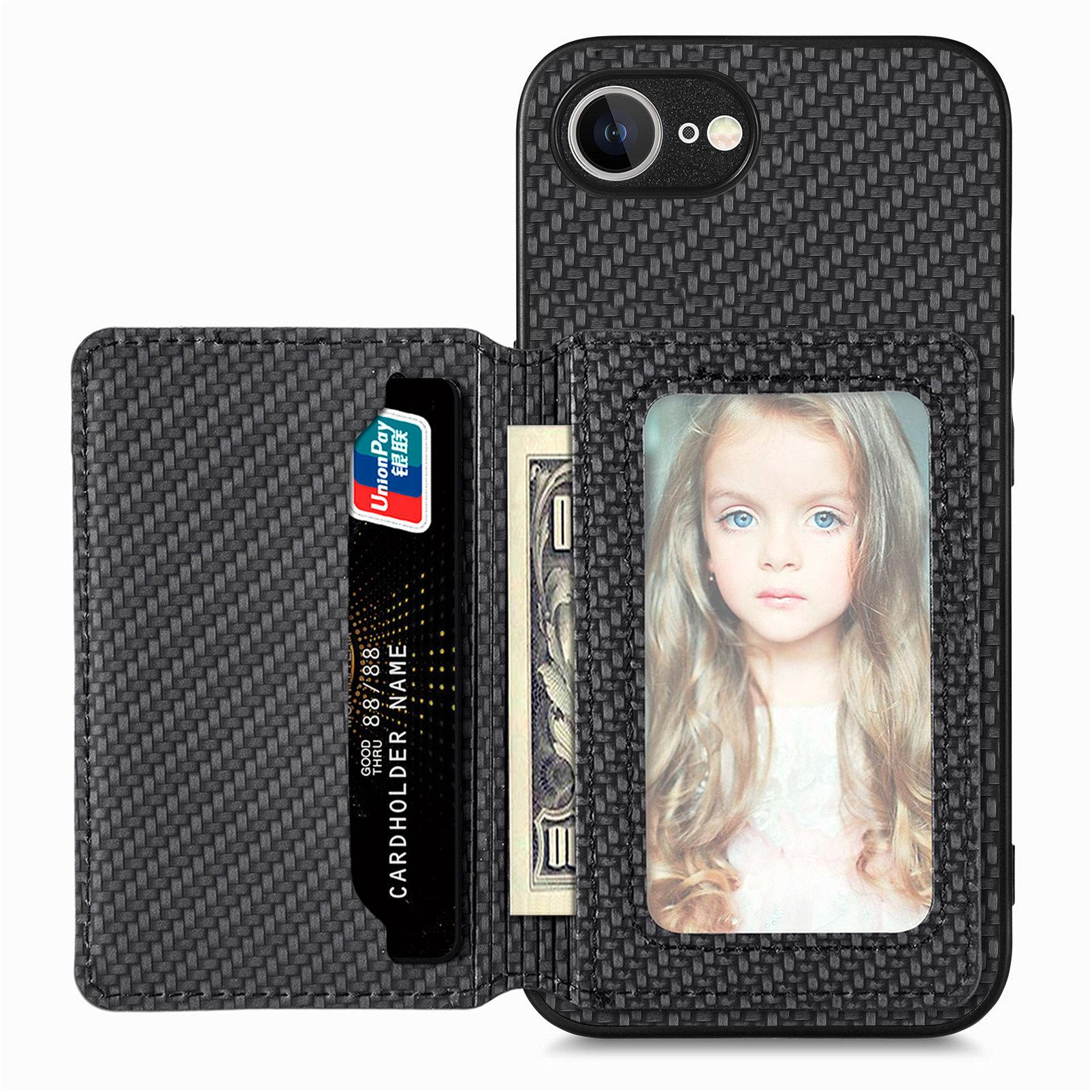 For iPhone 16e Case RFID Blocking Carbon Fiber Leather Phone Back Cover with Card Holder Blue
For iPhone 16e Case RFID Blocking Carbon Fiber Leather Phone Back Cover with Card Holder Blue