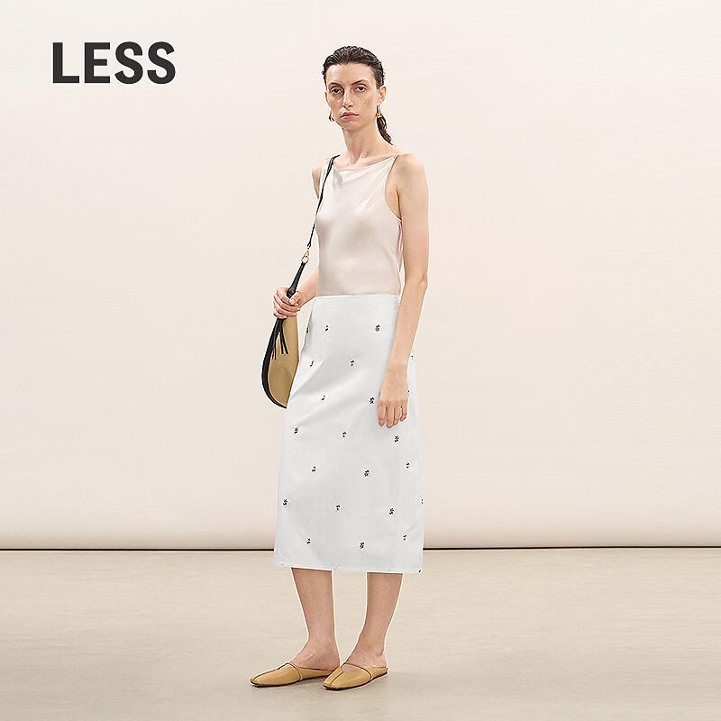LESS 2026 Summer A-Line Embroidered Long Skirt S
LESS 2026 Summer A-Line Embroidered Long Skirt S