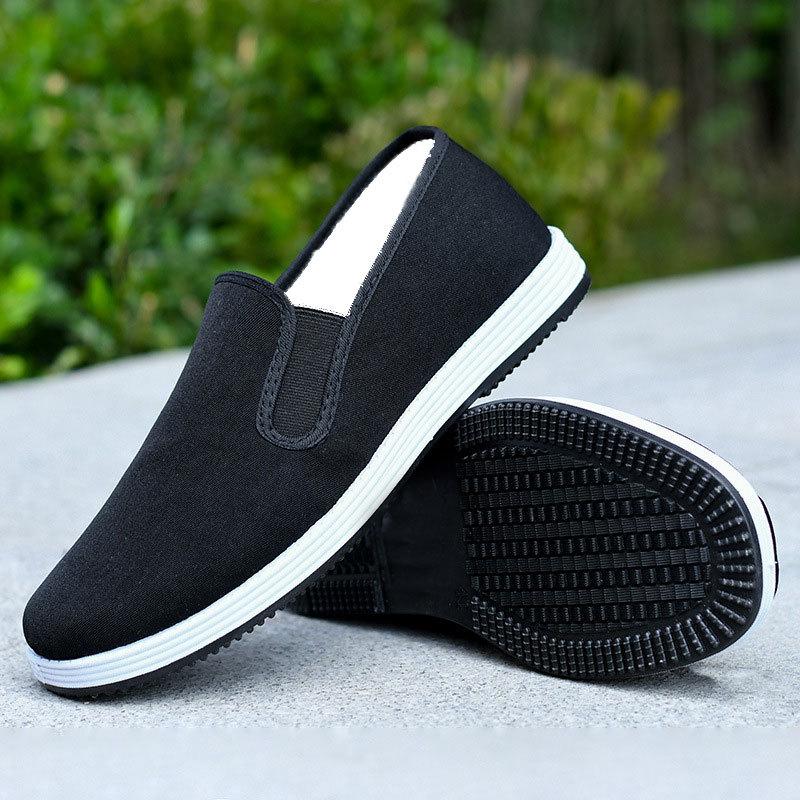 Spring and summer cloth shoes men s and women s soft lasagna breathable non-slip wear-resistant casual black cloth shoes 45
Spring and summer cloth shoes men s and women s soft lasagna breathable non-slip wear-resistant casual black cloth shoes 45
