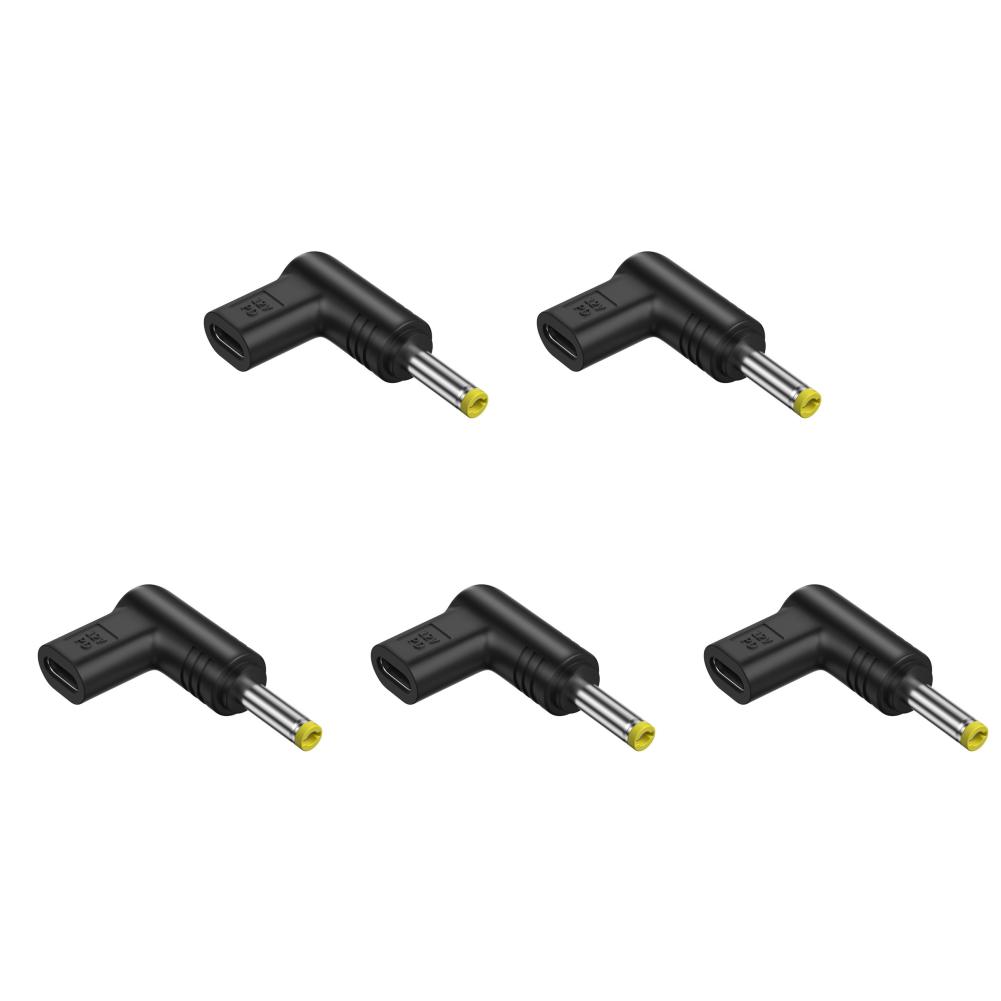 AU 5Pcs 12V адаптер PD Type-C Female to DC Male конвертер для маршрутизатора Fan (DC4.0x
AU 5Pcs 12V адаптер PD Type-C Female to DC Male конвертер для маршрутизатора Fan (DC4.0x