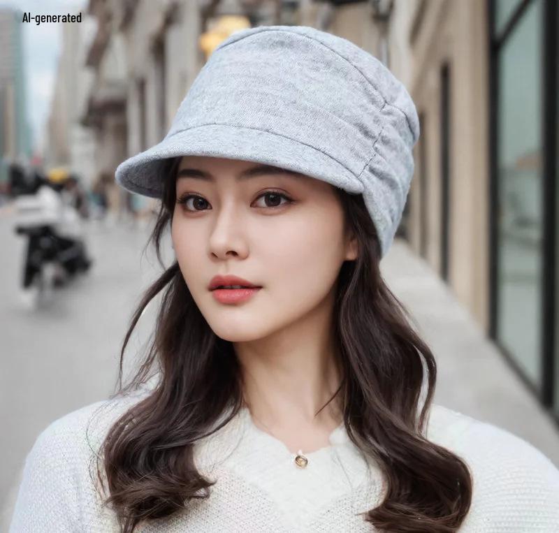 Женская плюшевая шляпа-утка с цветком для осени/зимы - Мягкий козырек, этнический стиль, идеально подходит для женщин среднего и пожилого возраста
Женская плюшевая шляпа-утка с цветком для осени/зимы - Мягкий козырек, этнический стиль, идеально подходит для женщин среднего и пожилого возраста