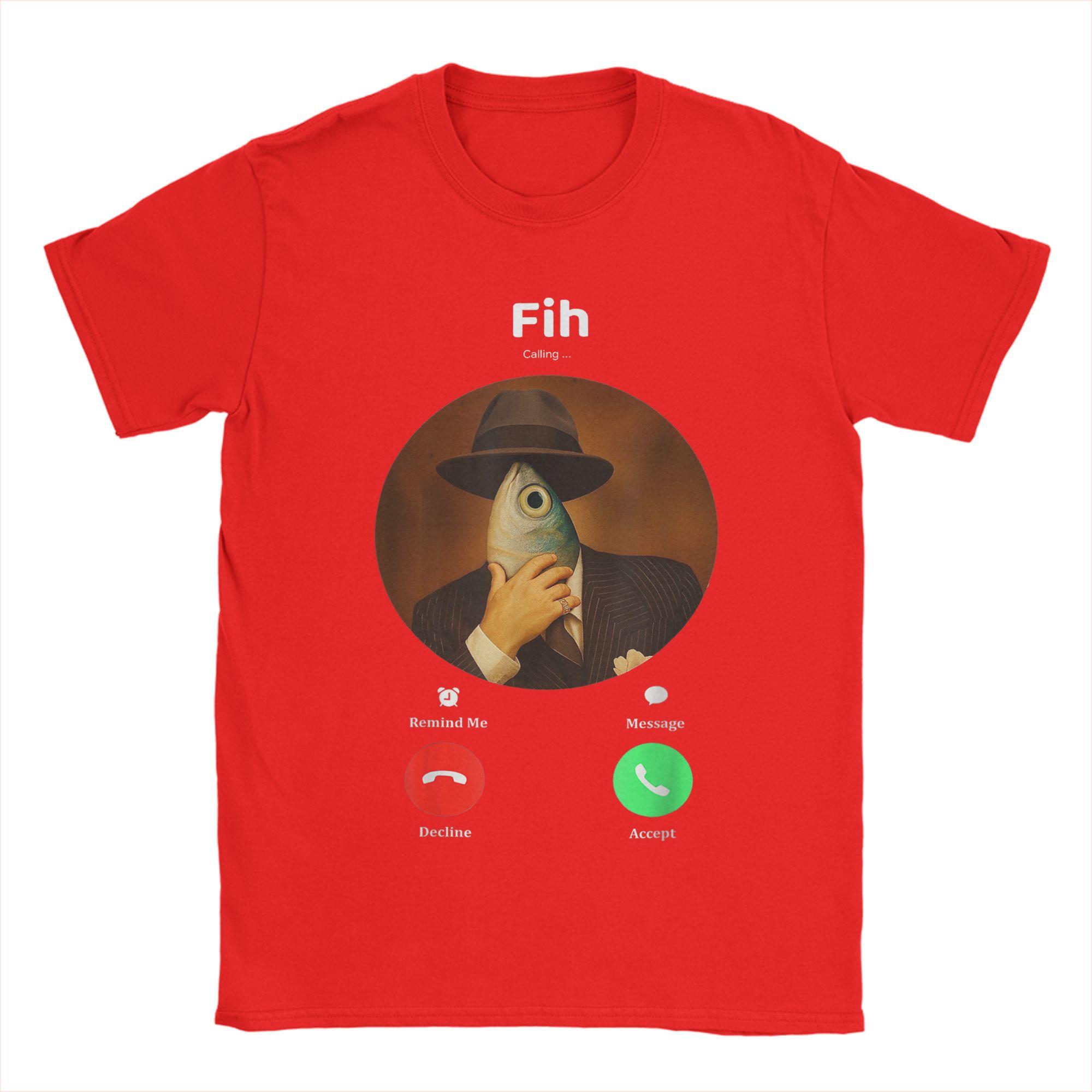Fih Calling Meme T Shirt Summer Funny Fish Incoming Call Humor T-Shirts Tee Shirt for Short-Sleeved Tops Women Clothing S разноцветный
Fih Calling Meme T Shirt Summer Funny Fish Incoming Call Humor T-Shirts Tee Shirt for Short-Sleeved Tops Women Clothing S разноцветный