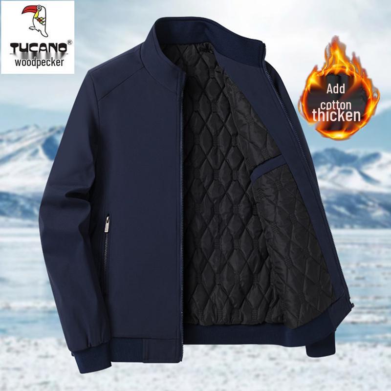 Men s Loose Stand Collar Winter Jacket with Plus Velvet for Middle-Aged & Elderly 2XL 61-68 kg
Men s Loose Stand Collar Winter Jacket with Plus Velvet for Middle-Aged & Elderly 2XL 61-68 kg