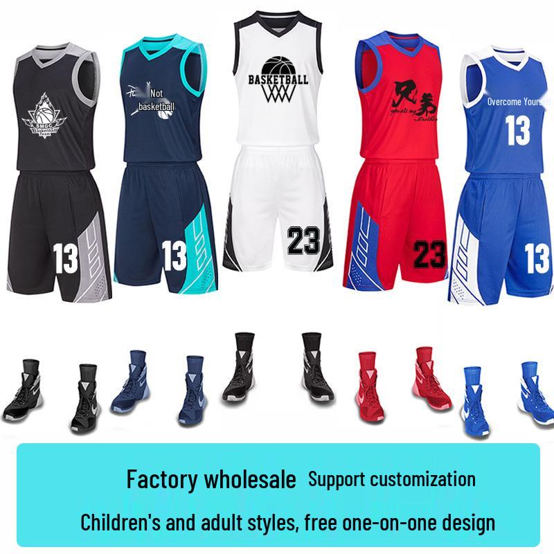 Quick-Dry Basketball Uniform Set for Men, Women, and Students - Ideal for Competition, Training, and Team Jerseys with Custom Printing XL
Quick-Dry Basketball Uniform Set for Men, Women, and Students - Ideal for Competition, Training, and Team Jerseys with Custom Printing XL