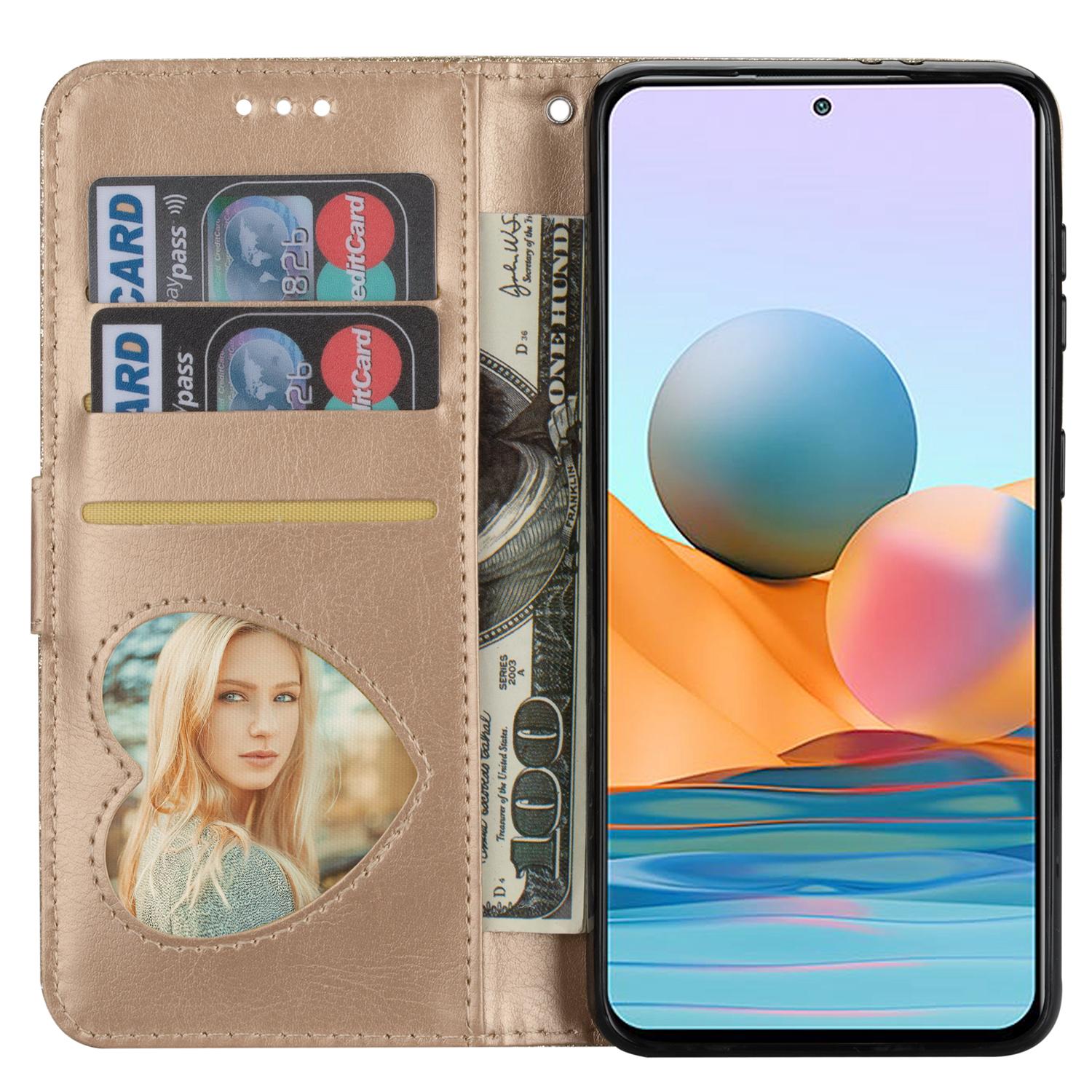 For Samsung Galaxy S25+ Stand Case Glitter Phone Leather Cover Zipper Pocket Rose Gold
For Samsung Galaxy S25+ Stand Case Glitter Phone Leather Cover Zipper Pocket Rose Gold
