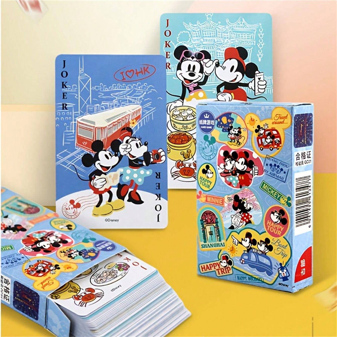 Настольная игра в покер Disney 54 карты «Микки и друзья» — игра на удачу, идеально подходящая для семейных встреч 54pcs
Настольная игра в покер Disney 54 карты «Микки и друзья» — игра на удачу, идеально подходящая для семейных встреч 54pcs