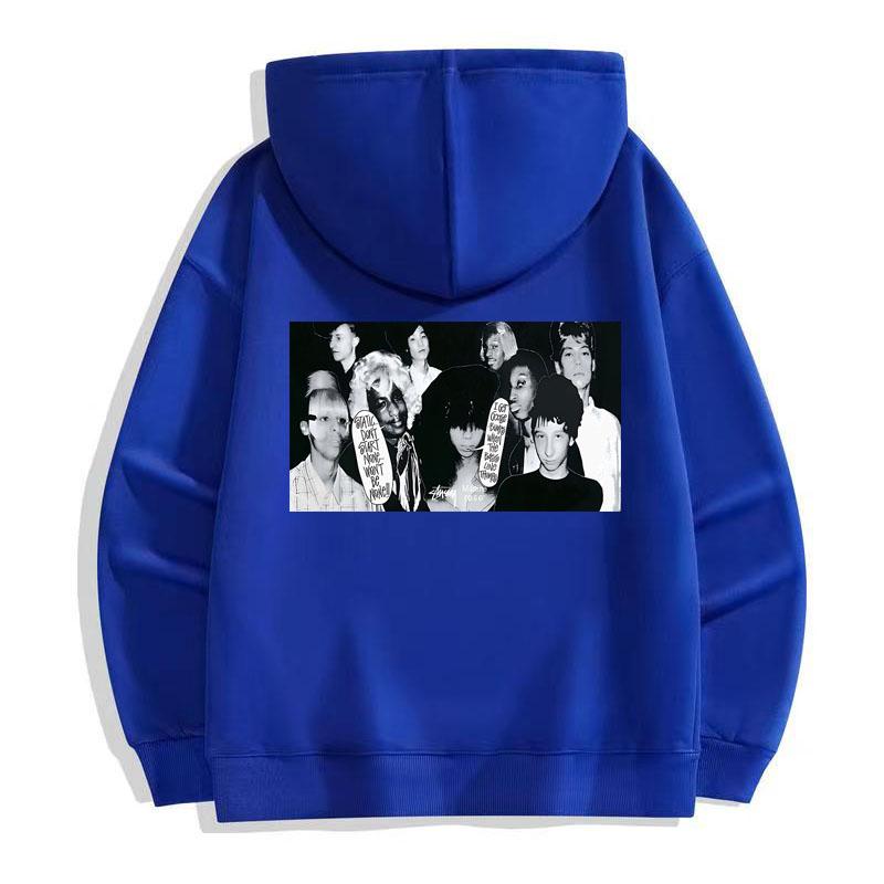 Stussy 2024 Autumn/Winter Men s and Women s Thickened and Velvet Insulated High Quality Cotton Stussy Character Print Hoodie
Stussy 2024 Autumn/Winter Men s and Women s Thickened and Velvet Insulated High Quality Cotton Stussy Character Print Hoodie