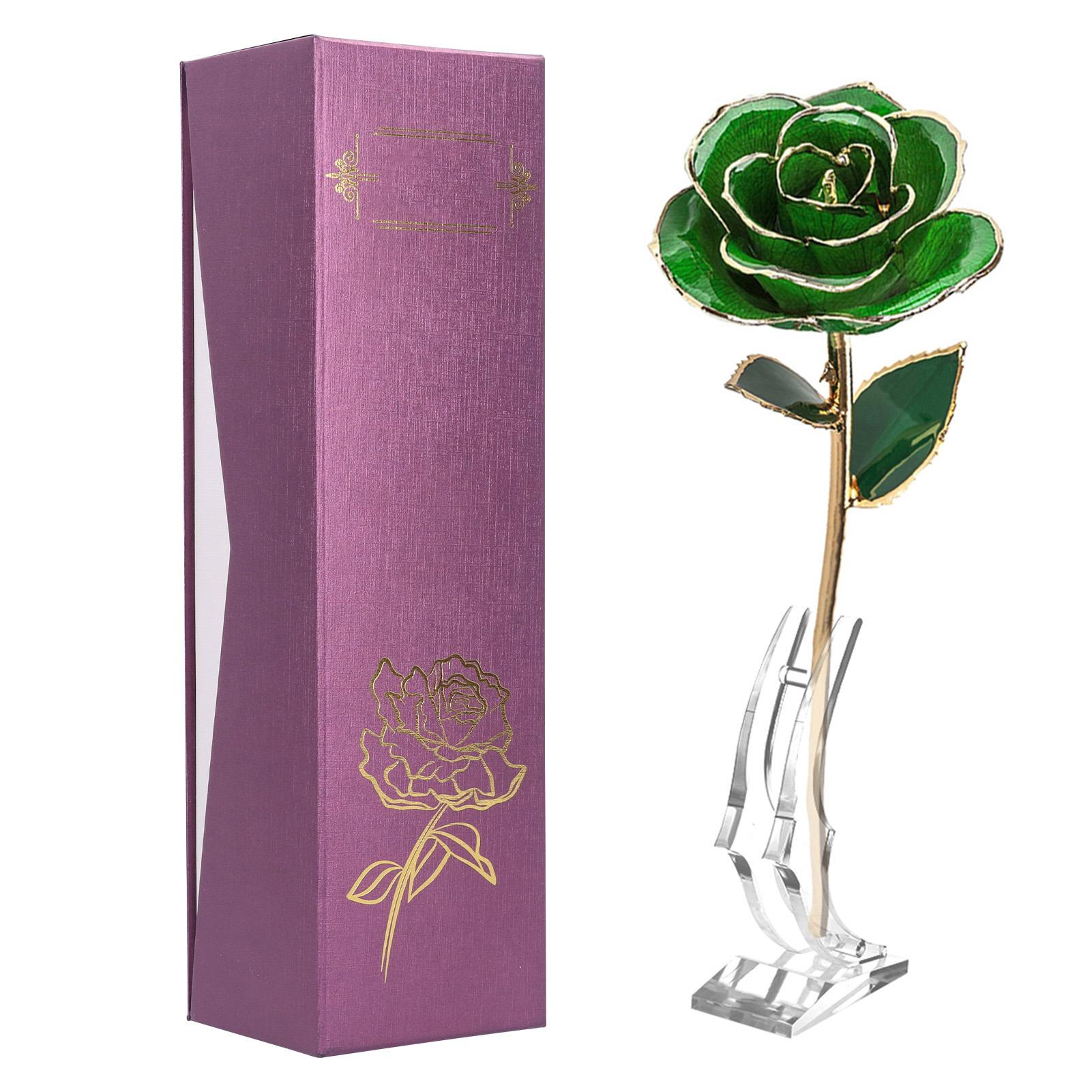 Forever Green Rose 24K настоящий искусственный цветок с листьями и основой для декора
Forever Green Rose 24K настоящий искусственный цветок с листьями и основой для декора