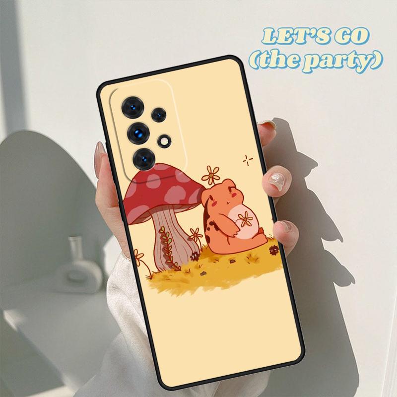 mushroom frog Cartoon phone case For Samsung Galaxy A42 A31 A40 A51 A71 A32 A80 A91 A52 A72 A73 A20e A21S A50 A70 A11 A12 Cover For Samsung A11
mushroom frog Cartoon phone case For Samsung Galaxy A42 A31 A40 A51 A71 A32 A80 A91 A52 A72 A73 A20e A21S A50 A70 A11 A12 Cover For Samsung A11