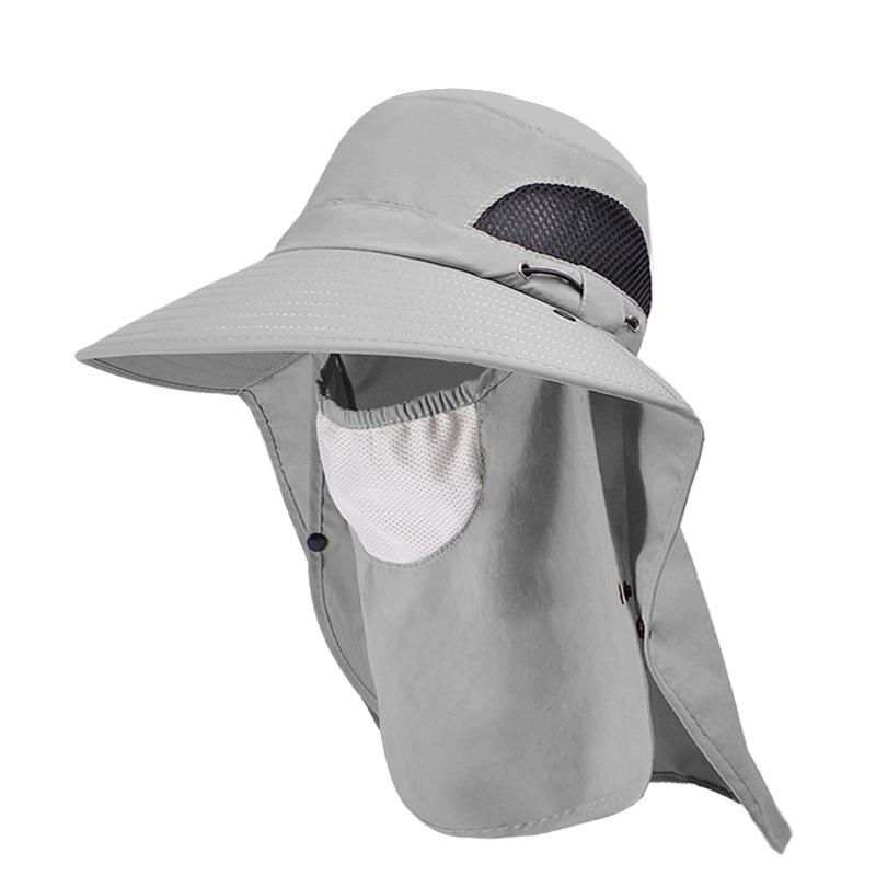 Весенне-летняя мужская уличная маска для лица, альпинизм, рыбалка, солнцезащитный козырек, шляпа от солнца, большие поля, шаль, фис One Size
Весенне-летняя мужская уличная маска для лица, альпинизм, рыбалка, солнцезащитный козырек, шляпа от солнца, большие поля, шаль, фис One Size