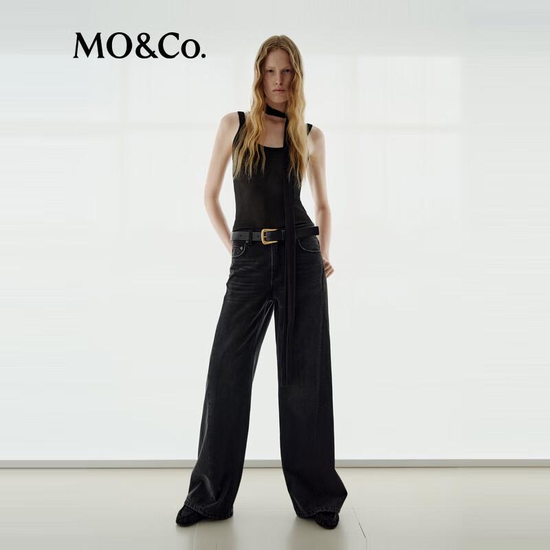 MO&Co. NOIR Collection Low Waist Wide-Leg Denim Jeans 26
MO&Co. NOIR Collection Low Waist Wide-Leg Denim Jeans 26