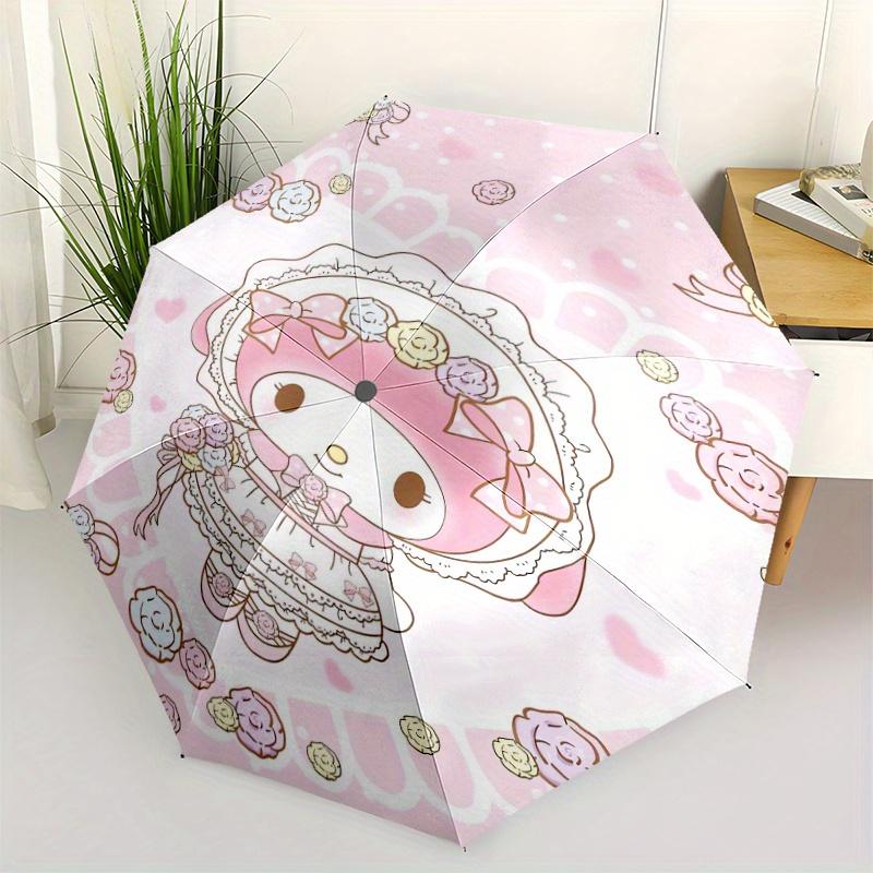Pink Flowers My Melody Automatic 3-Fold Umbrella Design, Cute Cartoon Pattern, Portable Outdoor Umbrella, Perfect, Holiday Gift for Disney fans.Y077
Pink Flowers My Melody Automatic 3-Fold Umbrella Design, Cute Cartoon Pattern, Portable Outdoor Umbrella, Perfect, Holiday Gift for Disney fans.Y077