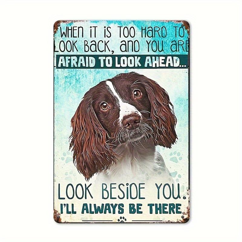 British Springer Spaniel Iron Wall Art Sign with Look Beside You Ill Always Be There Quote Rustic Vintage Home Office Caf 20x30cm(7.8x11.8inch)
British Springer Spaniel Iron Wall Art Sign with Look Beside You Ill Always Be There Quote Rustic Vintage Home Office Caf 20x30cm(7.8x11.8inch)