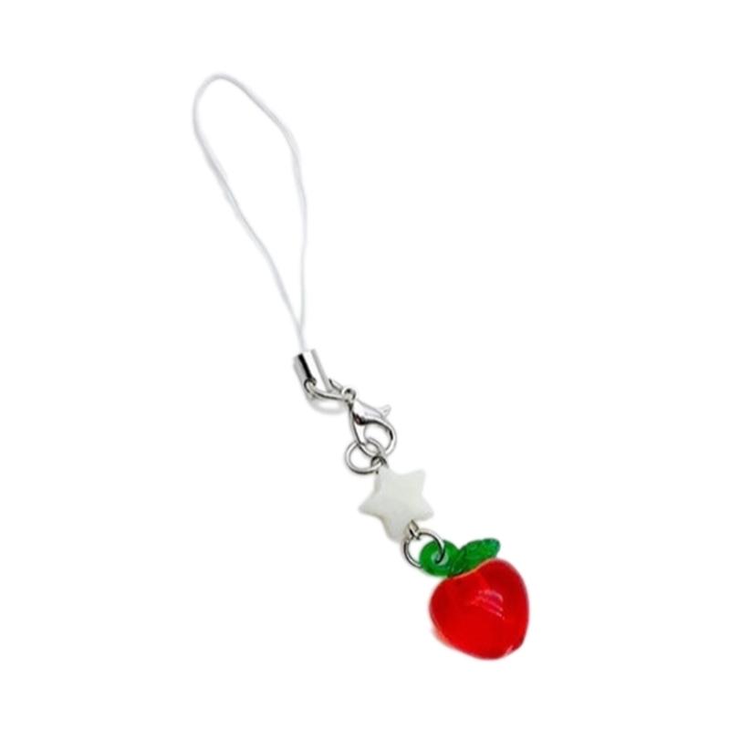 Fashion Acrylic Fruit Star Pendant Phone Strap Portable Lanyard for Girls Women
Fashion Acrylic Fruit Star Pendant Phone Strap Portable Lanyard for Girls Women