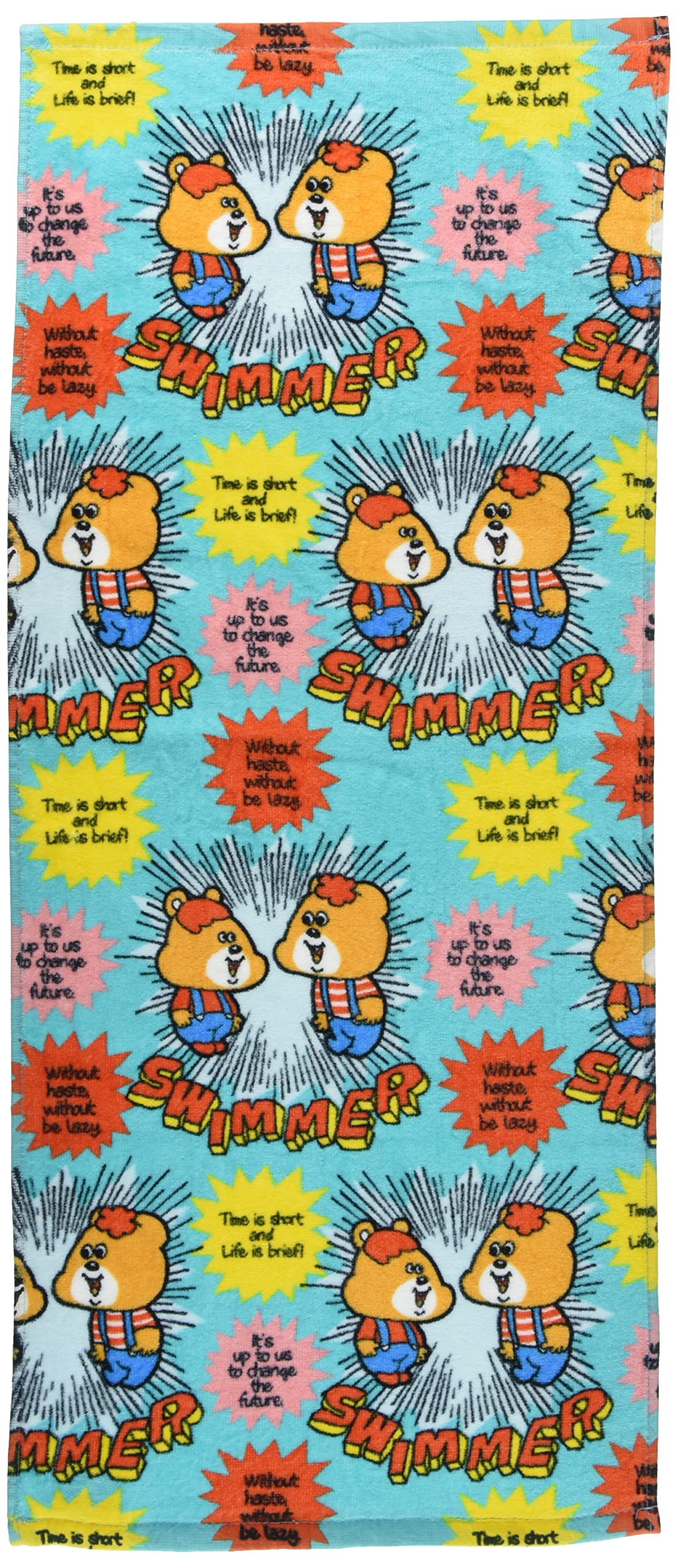 Marushin Face Towel Swimmer Kuma Brothers 0745000500 34 x 80cm Approx. 
Marushin Face Towel Swimmer Kuma Brothers 0745000500 34 x 80cm Approx.