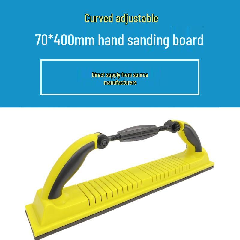 Ручная шлифовальная доска с изогнутой поверхностью 70x400 с зажимом для наждачной бумаги
Ручная шлифовальная доска с изогнутой поверхностью 70x400 с зажимом для наждачной бумаги
