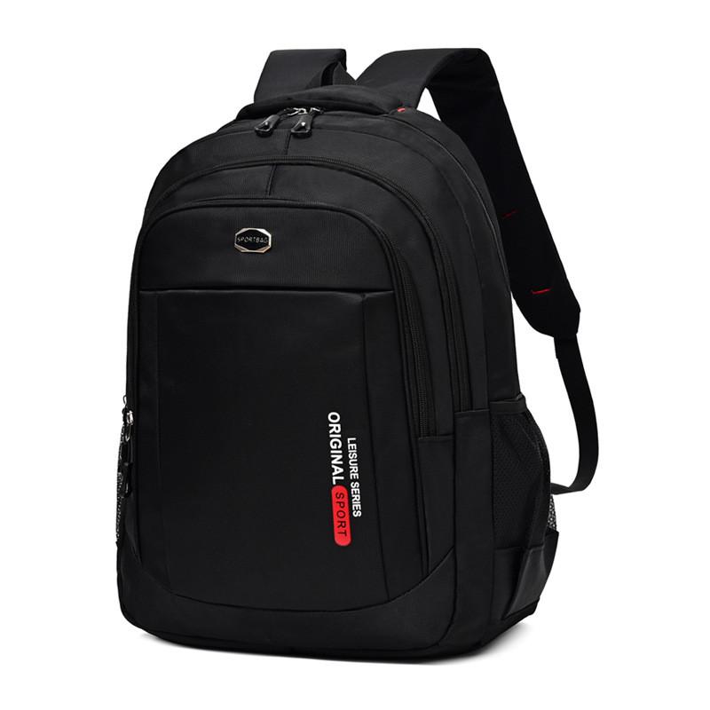 Oxford Fabric Unisex Business Backpack With Letter Printed For Travel And Laptop Storage Black
Oxford Fabric Unisex Business Backpack With Letter Printed For Travel And Laptop Storage Black