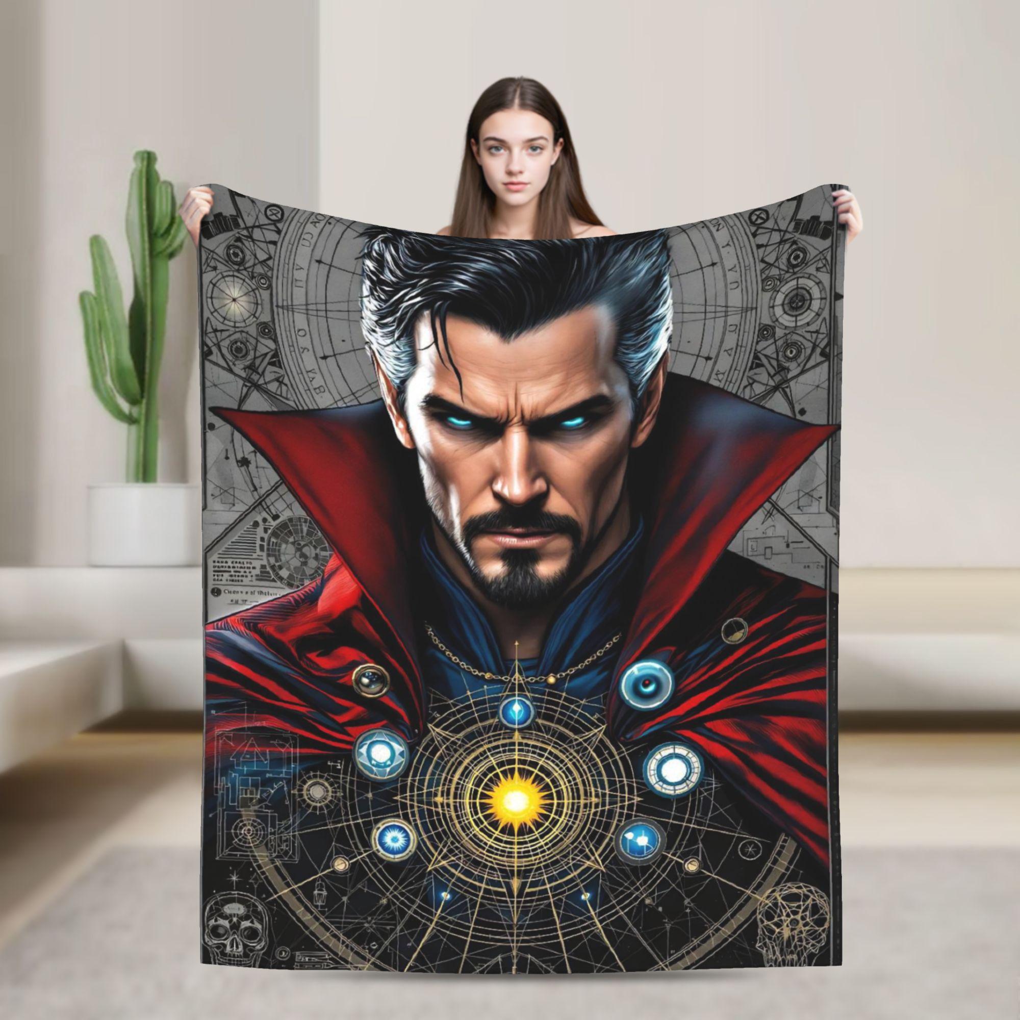 Doctor Strange Blanket Airplane Travel Flannel Throw Blanket For Couch Bed Warm Soft Custom Quality Bedspread Birthday Present 75x90cm
Doctor Strange Blanket Airplane Travel Flannel Throw Blanket For Couch Bed Warm Soft Custom Quality Bedspread Birthday Present 75x90cm