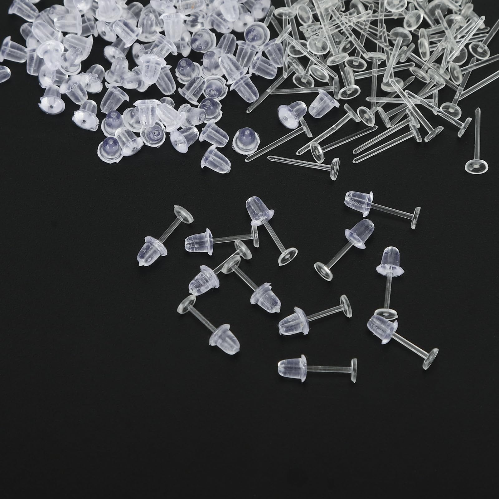 5mm Invisible Plastic Earrings Blank Pins Stud Tiny Head Findings DIY Supplies (300 Pieces/150 Pairs)
5mm Invisible Plastic Earrings Blank Pins Stud Tiny Head Findings DIY Supplies (300 Pieces/150 Pairs)