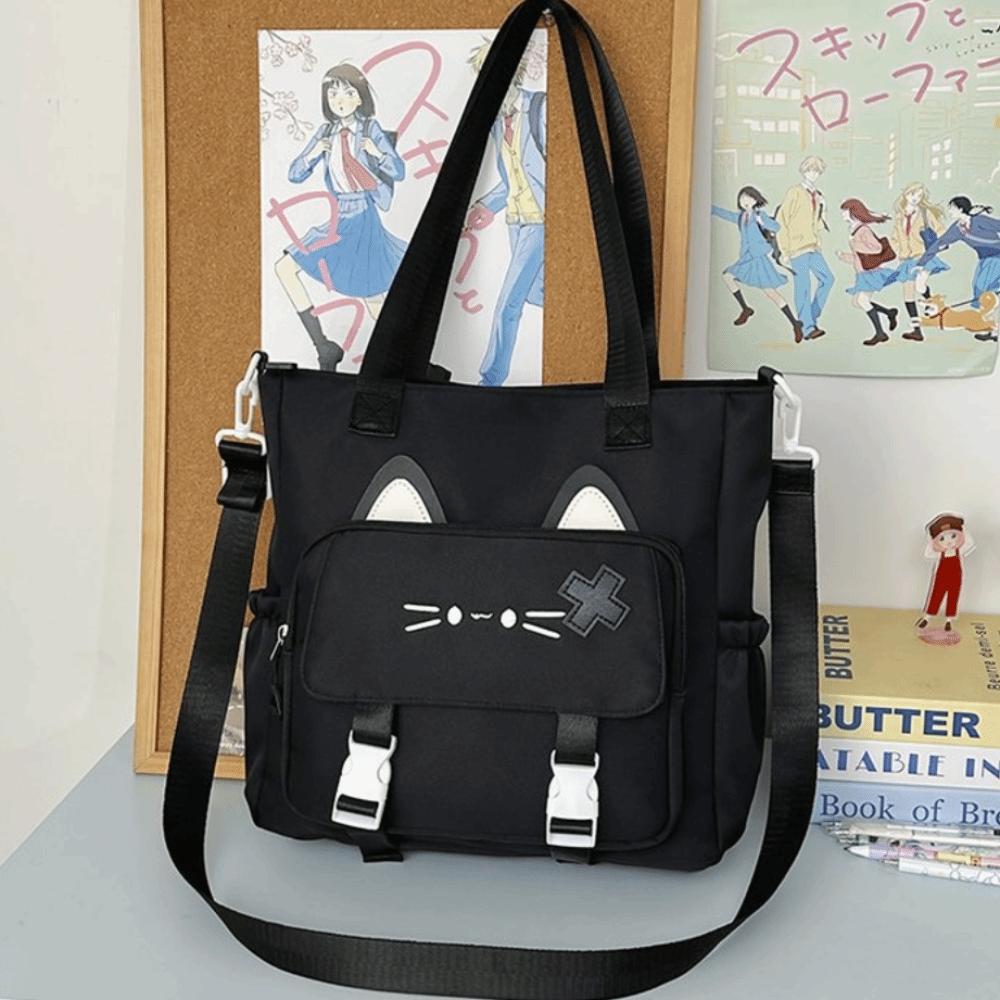 Dustproof Cartoon Kitten Crossbody Bag Lightweight Cat Shoulder Bag Students School Bag Travel чорний
Dustproof Cartoon Kitten Crossbody Bag Lightweight Cat Shoulder Bag Students School Bag Travel чорний