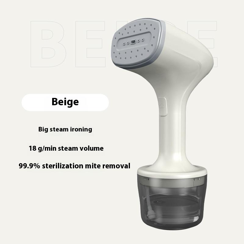 Portable Handheld Garment Steamer - Compact Wrinkle Remover & Clothes Ironing Tool for Home & Dorm Use бежевий
Portable Handheld Garment Steamer - Compact Wrinkle Remover & Clothes Ironing Tool for Home & Dorm Use бежевий
