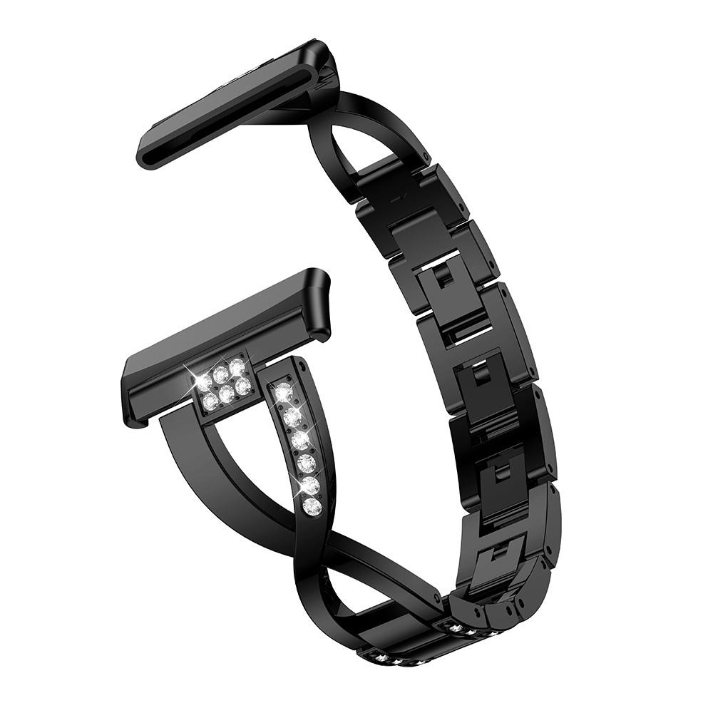 For Fitbit Versa 4/Sense 2 Cross Design Rhinestones Decor Metal Strap Replacement Watch Band Silver
For Fitbit Versa 4/Sense 2 Cross Design Rhinestones Decor Metal Strap Replacement Watch Band Silver
