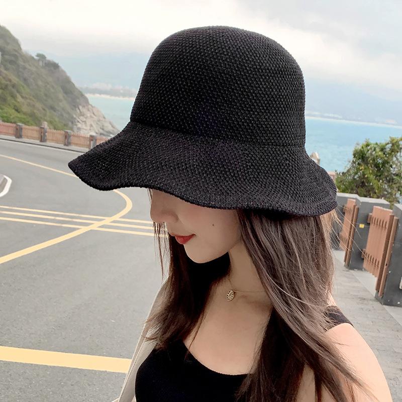 Straw hat bucket hat summer sun protection ultraviolet breathable sun hat mesh versatile foldable adjustable M (55-58cm) брудно-білий
Straw hat bucket hat summer sun protection ultraviolet breathable sun hat mesh versatile foldable adjustable M (55-58cm) брудно-білий
