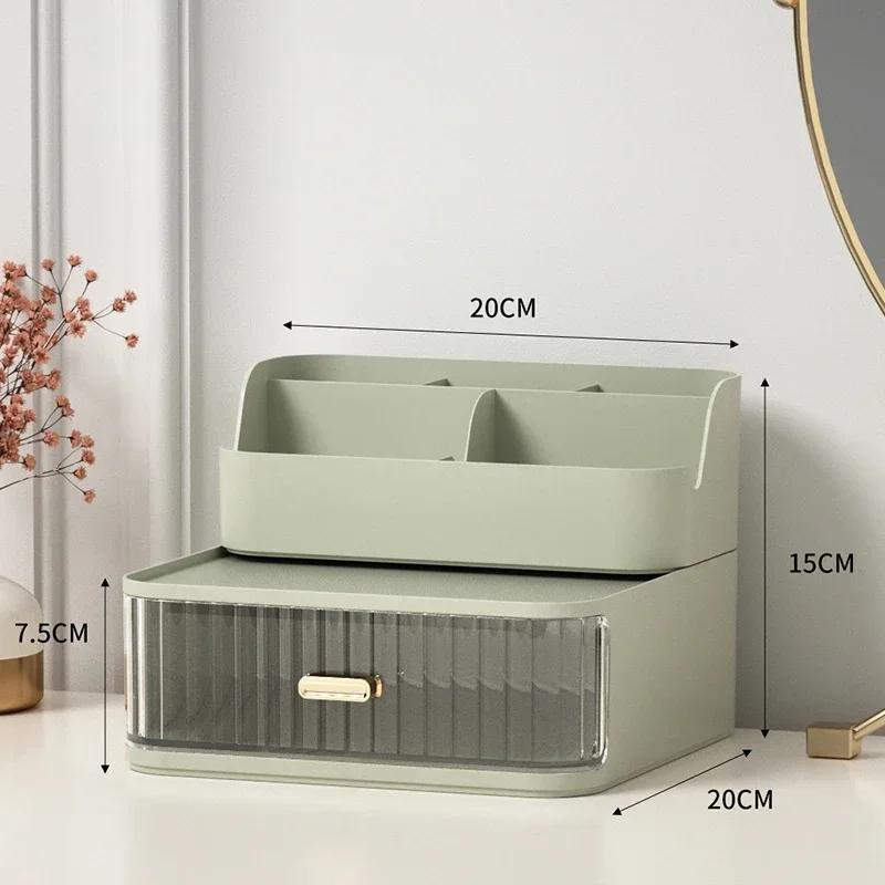 4-Tier Transparent Makeup Organizer Drawer Plastic Cosmetic Jewelry Storage Box Desktop Lipstick Holder Brush Organizer
4-Tier Transparent Makeup Organizer Drawer Plastic Cosmetic Jewelry Storage Box Desktop Lipstick Holder Brush Organizer