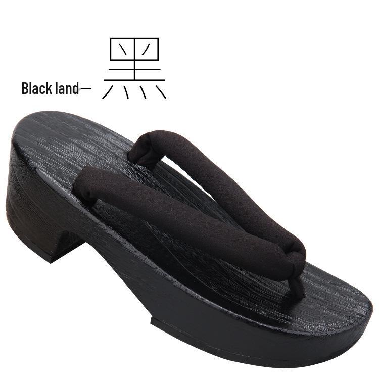 Burned Paulownia Crescent High-Heeled Wooden Clogs - 5.5cm Thick-Sole Summer Flip-Flops for Women 24.5cm (Fits 36-38)
Burned Paulownia Crescent High-Heeled Wooden Clogs - 5.5cm Thick-Sole Summer Flip-Flops for Women 24.5cm (Fits 36-38)