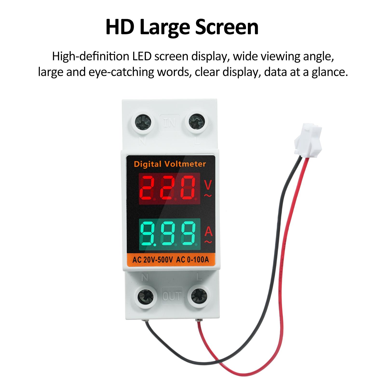 Digital Single Phase Energy Meter High-Quality LED Display for Home Industry PC Retardant
Digital Single Phase Energy Meter High-Quality LED Display for Home Industry PC Retardant