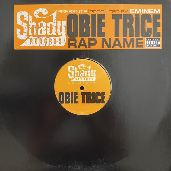 12inch Record OBIE TRICE - Rap Name INTR108061PROMO Shady Records 2002 US Rap & Hip-Hop/R&B Used
12inch Record OBIE TRICE - Rap Name INTR108061PROMO Shady Records 2002 US Rap & Hip-Hop/R&B Used