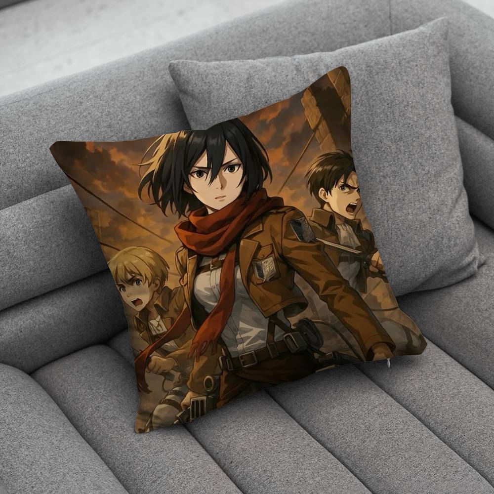A-Attack M-Mikasa on Titan Ackerman Pillow Case Pillowcase Home Sofa Cushions Car Cushions Pillowcover Office Pillowshell Pillow 16x16Inch
A-Attack M-Mikasa on Titan Ackerman Pillow Case Pillowcase Home Sofa Cushions Car Cushions Pillowcover Office Pillowshell Pillow 16x16Inch