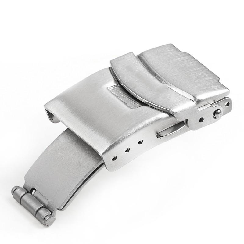 202 Stainless Steel Turtle Back Safety Buckle Folding Watch Clasp, 16/18/20/22/24mm. 18mm
202 Stainless Steel Turtle Back Safety Buckle Folding Watch Clasp, 16/18/20/22/24mm. 18mm