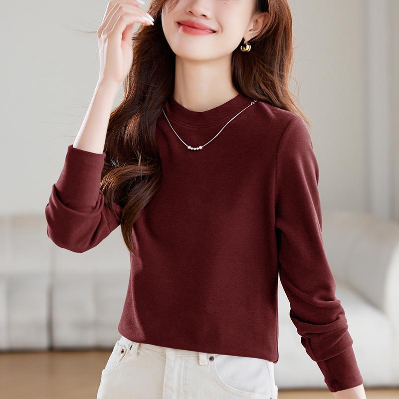 Women s Slimming Long-Sleeve T-Shirt - High-End Autumn/Winter 2024 Fashion XL (Recommended weight: 120-130 jin)
Women s Slimming Long-Sleeve T-Shirt - High-End Autumn/Winter 2024 Fashion XL (Recommended weight: 120-130 jin)