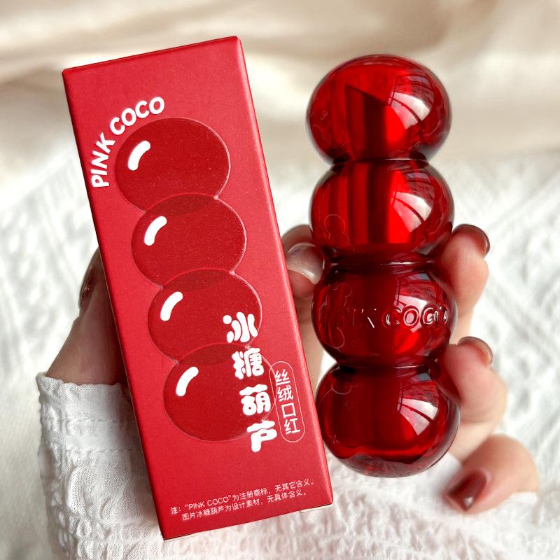 PINK COCO Candied Hawthorn Velvet Matte Lipstick - Low Saturation, Whitening, Pure Desire Style
PINK COCO Candied Hawthorn Velvet Matte Lipstick - Low Saturation, Whitening, Pure Desire Style