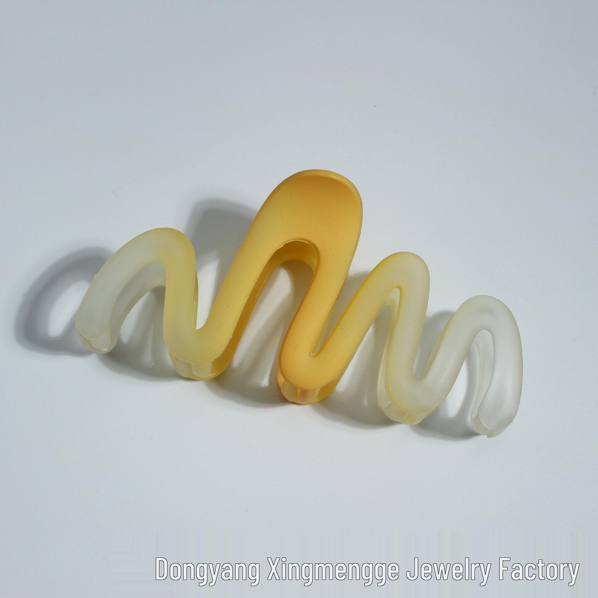 High-End Large Wavy Claw Hair Clip for Thick Hair Styling
High-End Large Wavy Claw Hair Clip for Thick Hair Styling