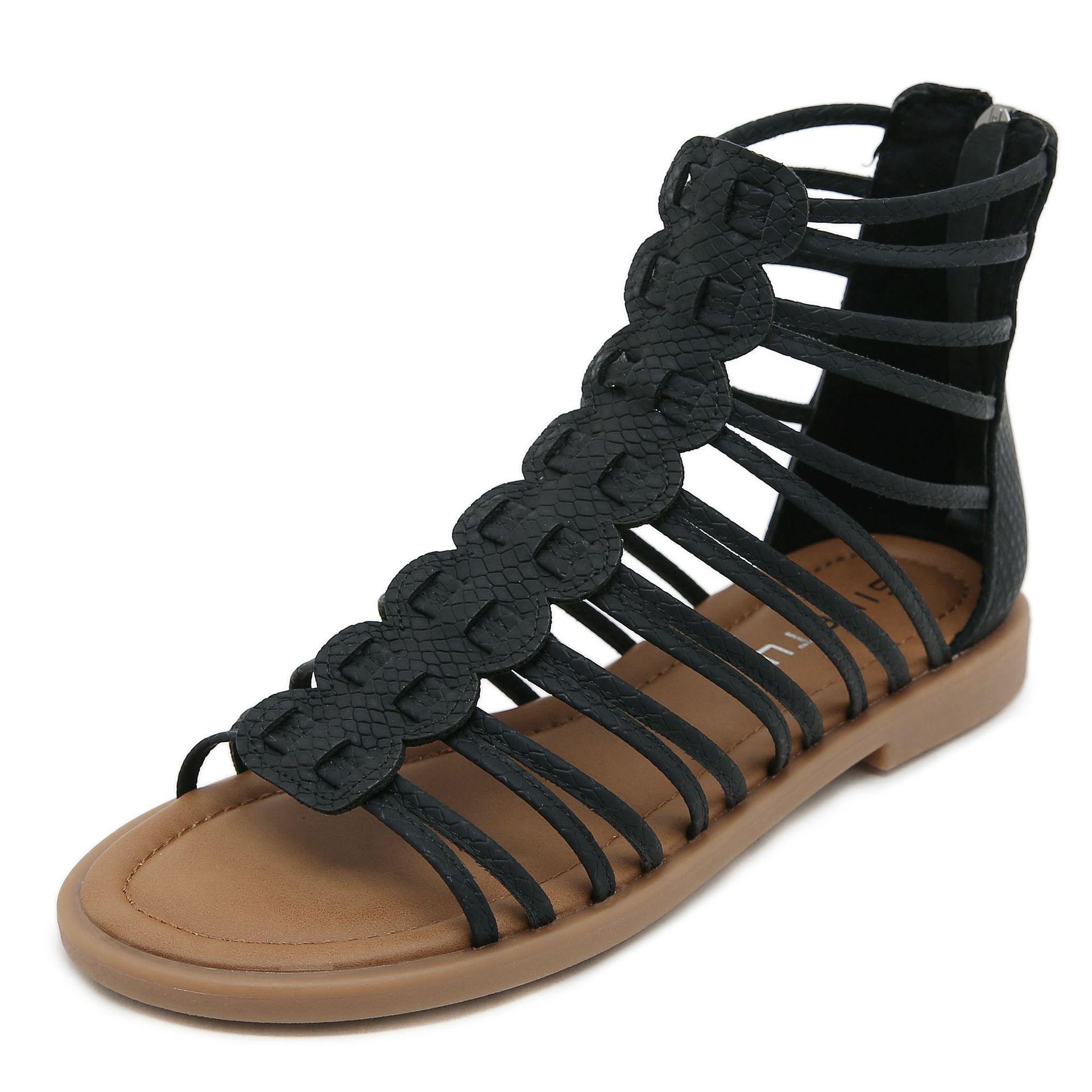 K9001-7 European Open-toe Cross-strap Sandal Boots (Sizes 35–42) with Thick, Soft Sole. 40 чёрный
K9001-7 European Open-toe Cross-strap Sandal Boots (Sizes 35–42) with Thick, Soft Sole. 40 чёрный