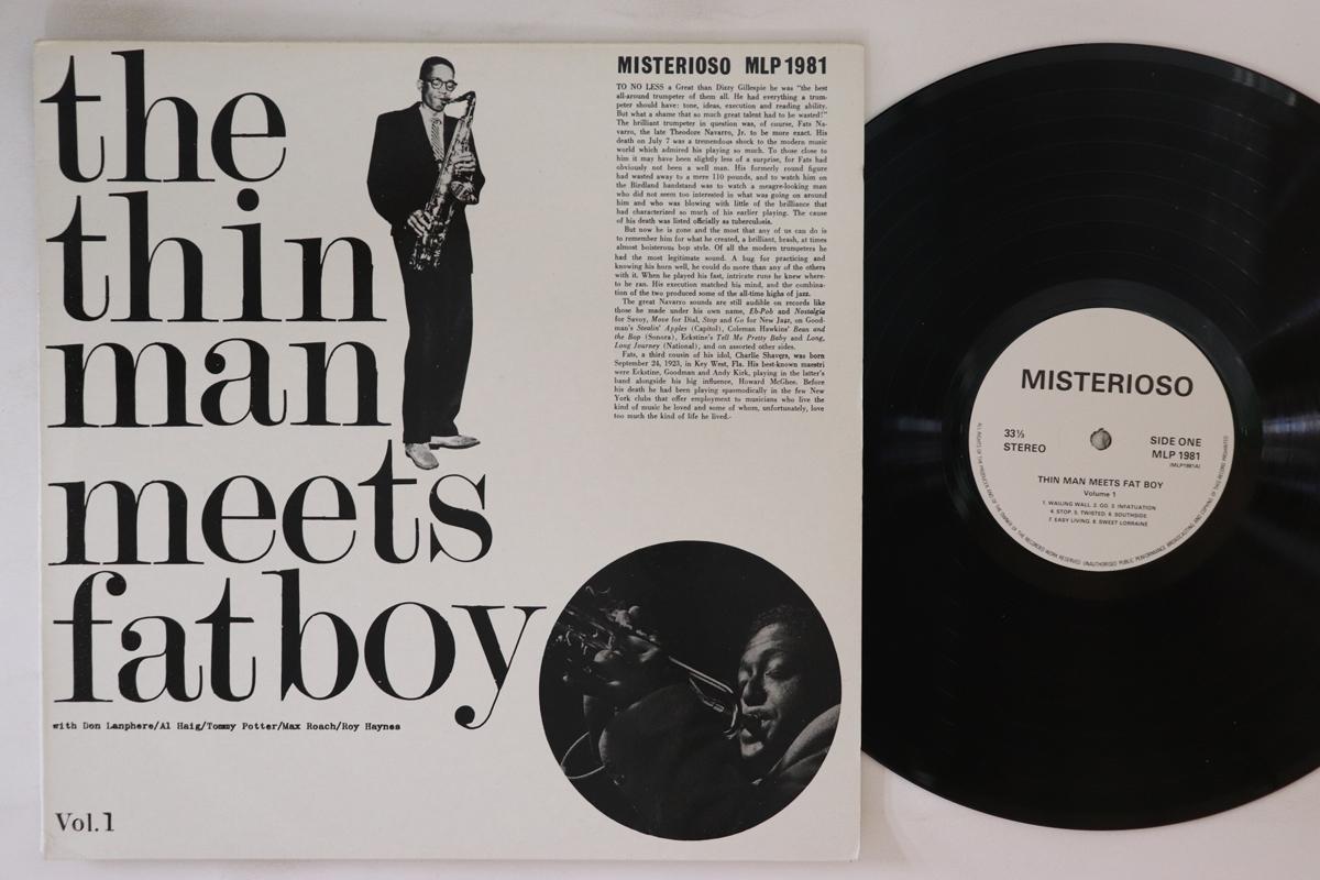 LP Record WARDELL GRAY DON LANPHERE Thin Man Meets Fatboy Vol. I MLP1981 MISTERIOSO Non Japan Jazz Used
LP Record WARDELL GRAY DON LANPHERE Thin Man Meets Fatboy Vol. I MLP1981 MISTERIOSO Non Japan Jazz Used