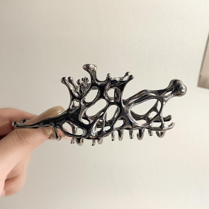 Liquid styling metallic shark clip back head Pan hair grab clip creative senior hair accessories
Liquid styling metallic shark clip back head Pan hair grab clip creative senior hair accessories