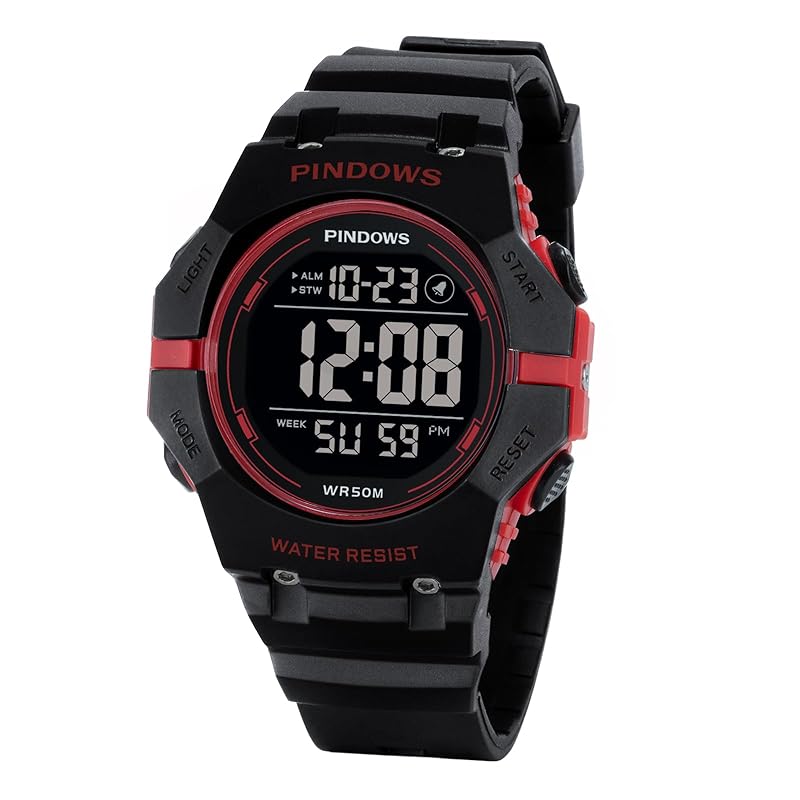 PINDOWS for women silicone band design analog quartz watch younger generation For students too High visibility waterproof unisex watch Easy-to-read
PINDOWS for women silicone band design analog quartz watch younger generation For students too High visibility waterproof unisex watch Easy-to-read